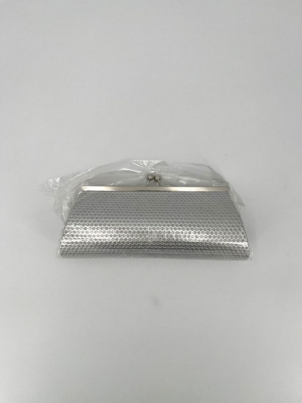 Clutch Zilver