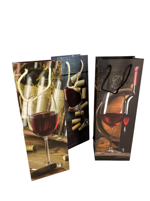 Wijnfles Cadeautasje