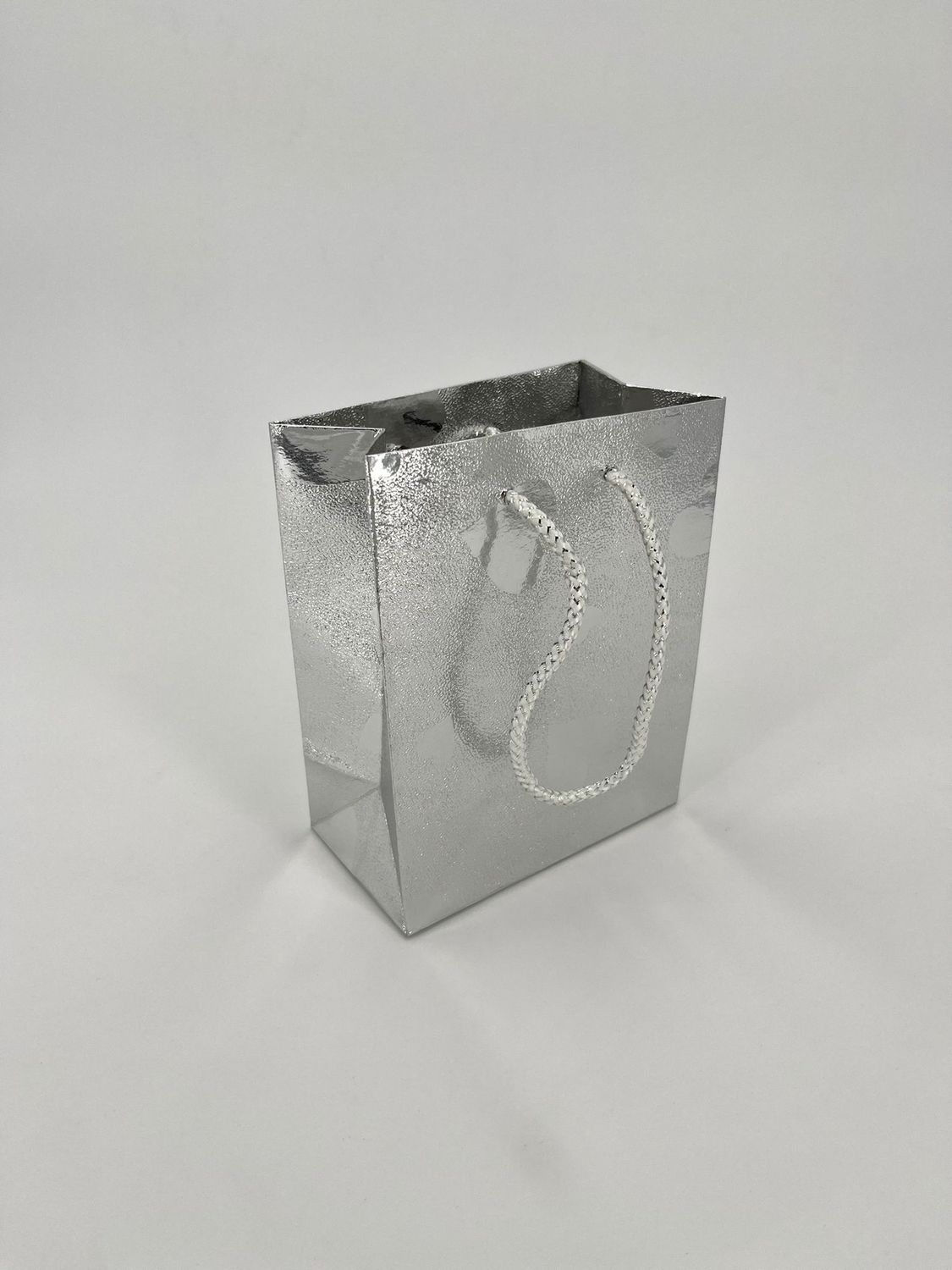 Cadeautassen Zilver Hartjes