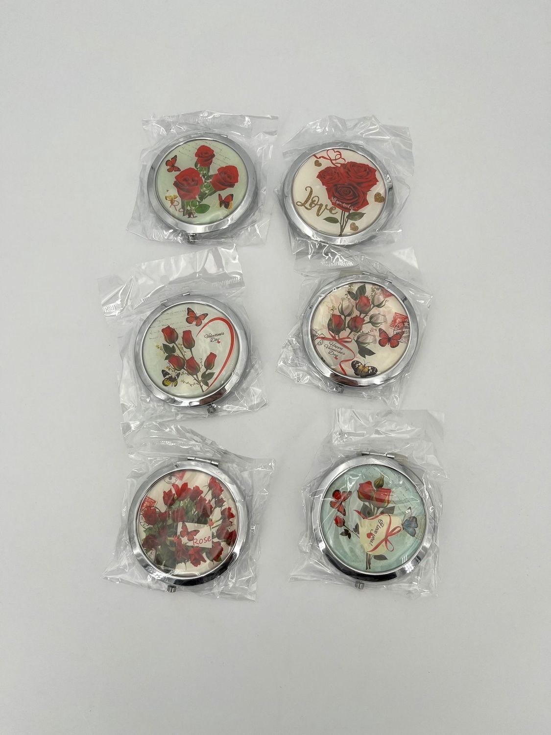 Make-up spiegeltjes Bloemen