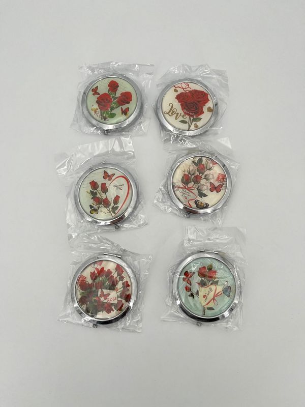 Make-up spiegeltjes Bloemen