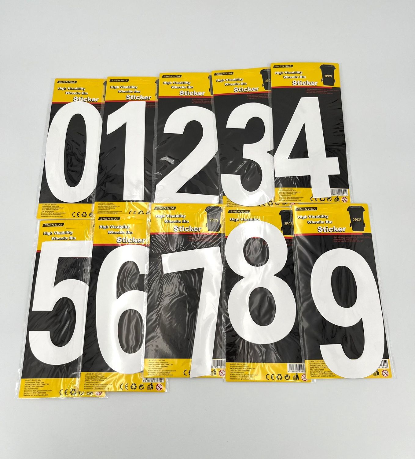 Cijfer Stickers