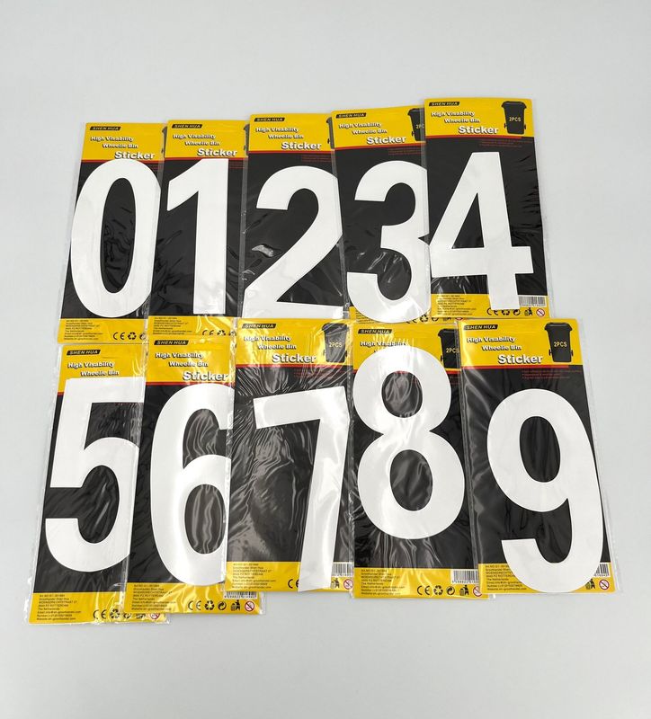 Cijfer Stickers