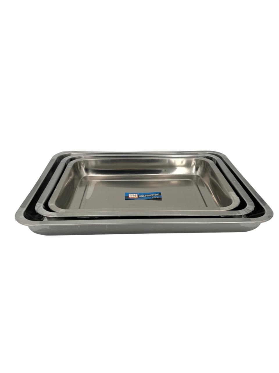 Ovenschaal RVS 3 maten