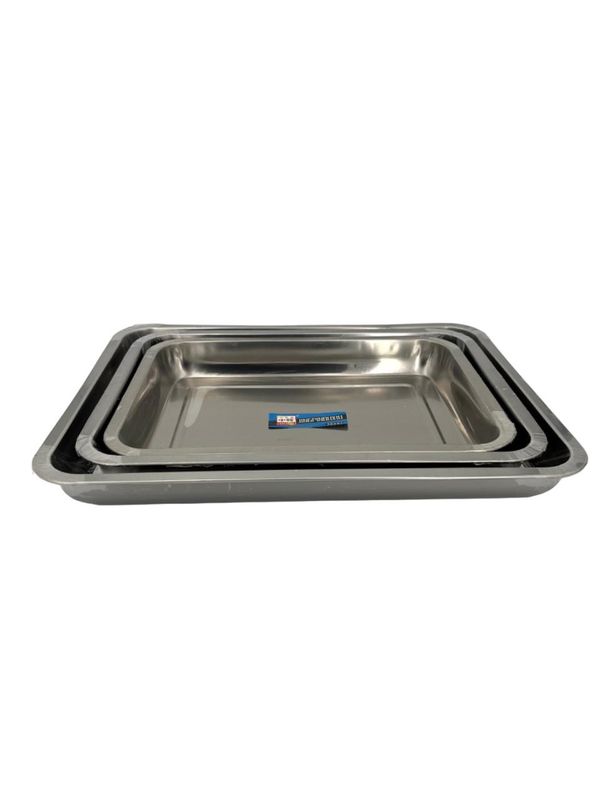 Ovenschaal RVS 3 maten