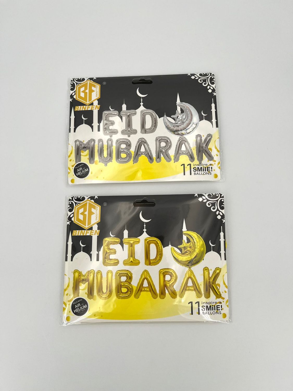 Eid Mubarak Letters Ballonnenset