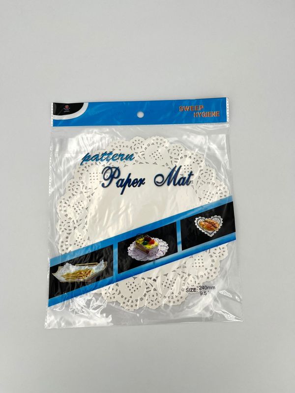 Papieren onderzetters 12 pak 9,5 inch