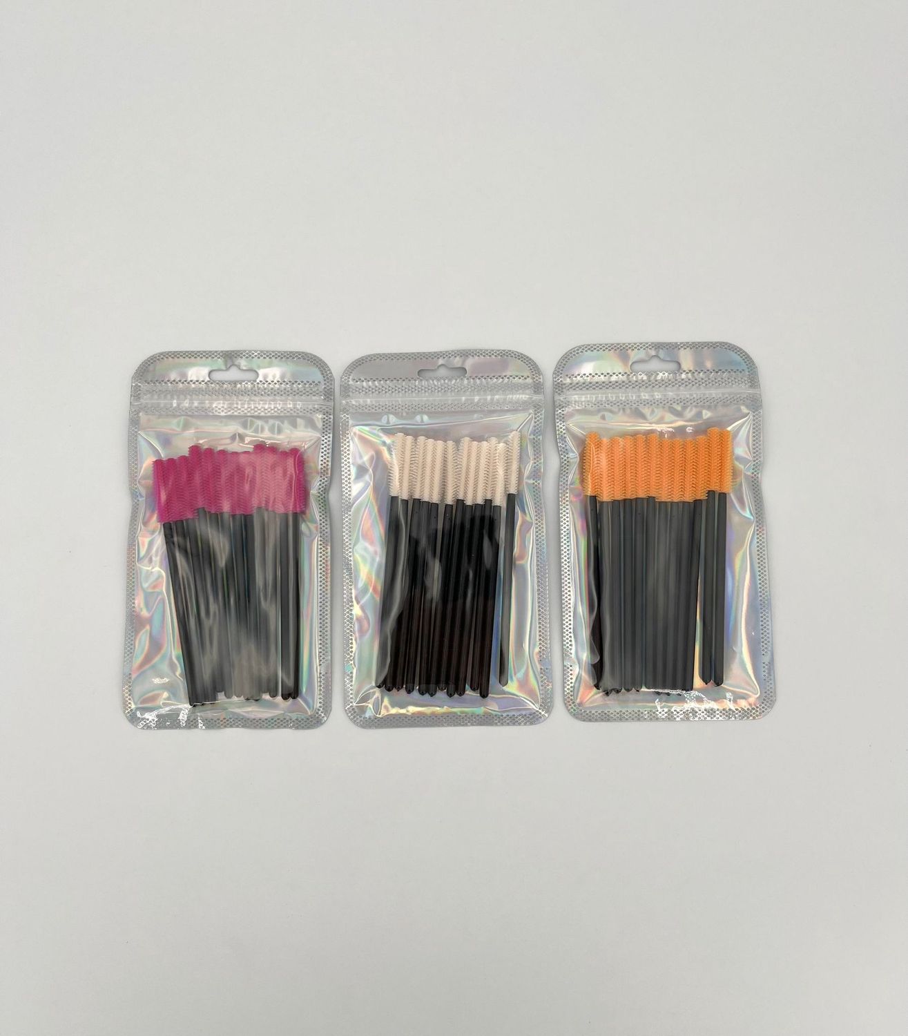 Mascara borsteltjes Kleurenmix