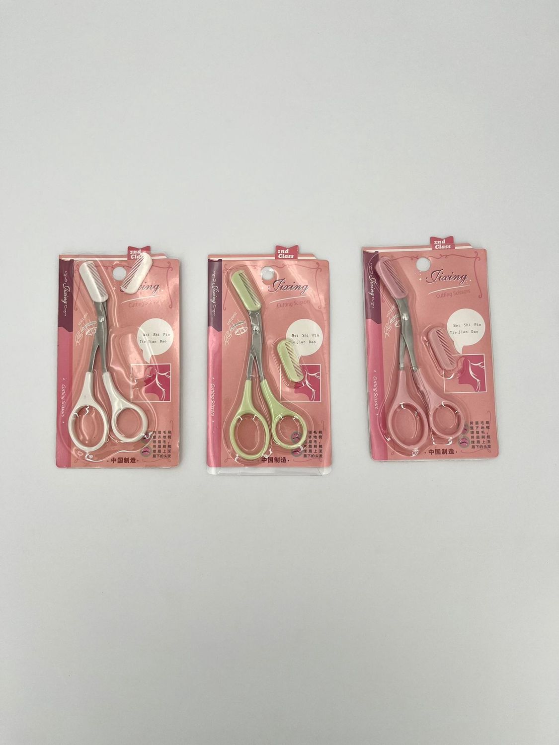 Wenkbrauw trimsetje Roze