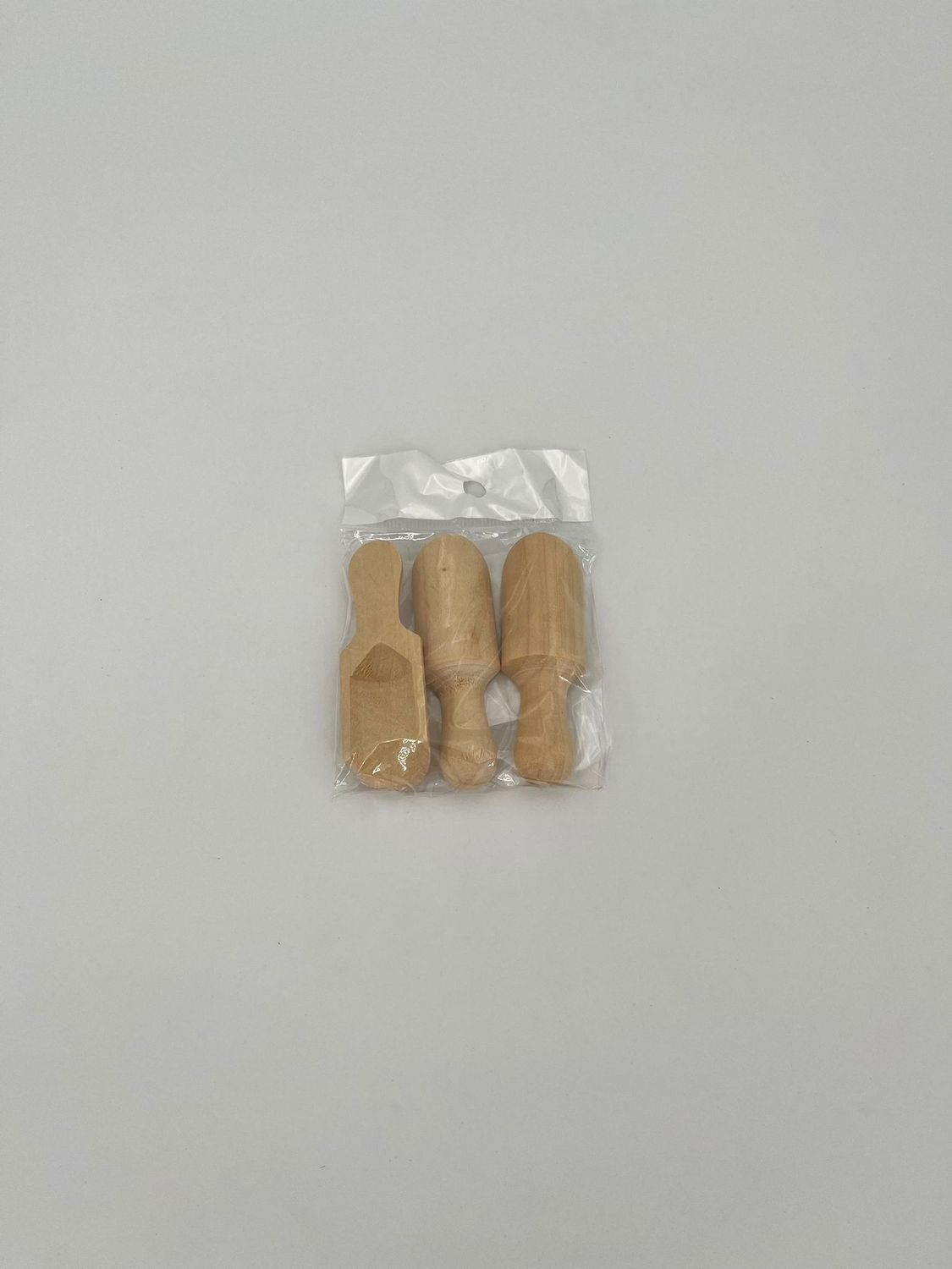 Houten opschepschepjes 3 pak