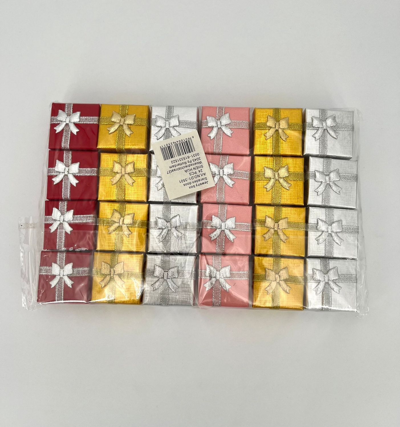 Ringdoosjes 24 4 kleuren