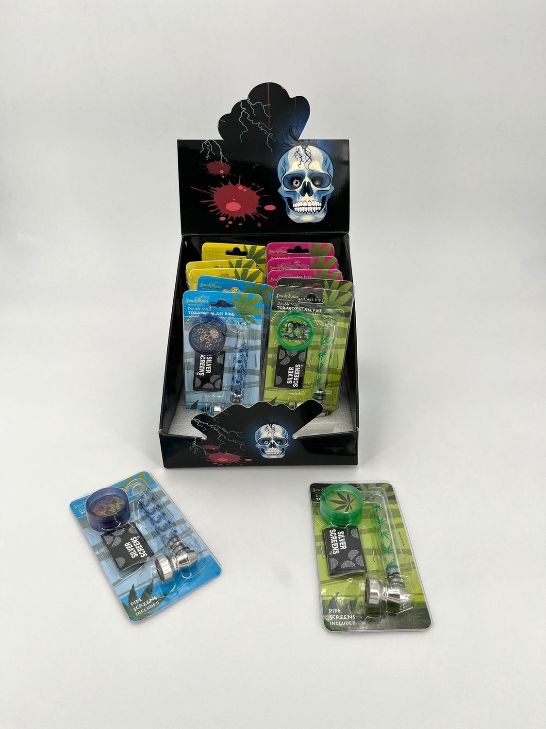 Glass Pipe en grinder setje
