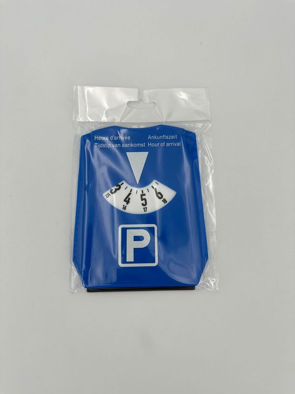 Parkeerschijf met Ijsschraper