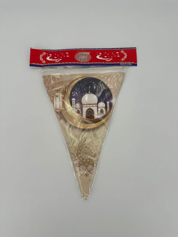 Ramadan Vlaggetjes licht goud 5 meter