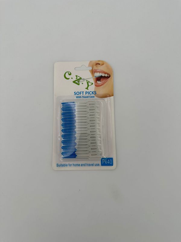 Soft Picks with Dental Case