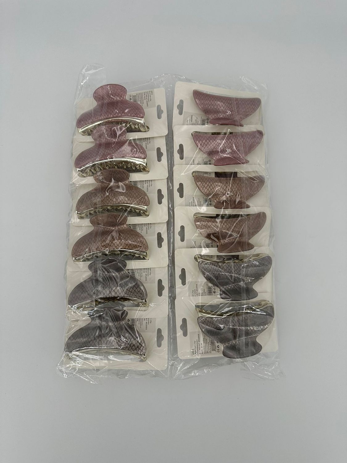 Haarclips 9 cm Mix kleuren