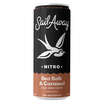 Nitro Cold Brew Organic Coffee Sea Salt &amp; Caramel