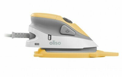 Oliso Mini Iron with Trivet - Yellow