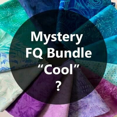 Mystery Fat Quarter Bundle - Cool