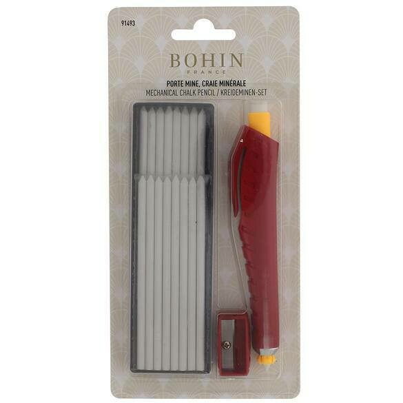 bohin chalk pencil refillable cartridge set
