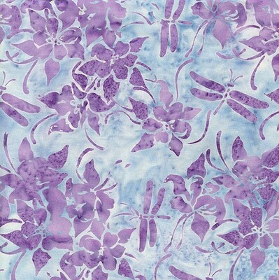 Columbine Lilac - Island Batik