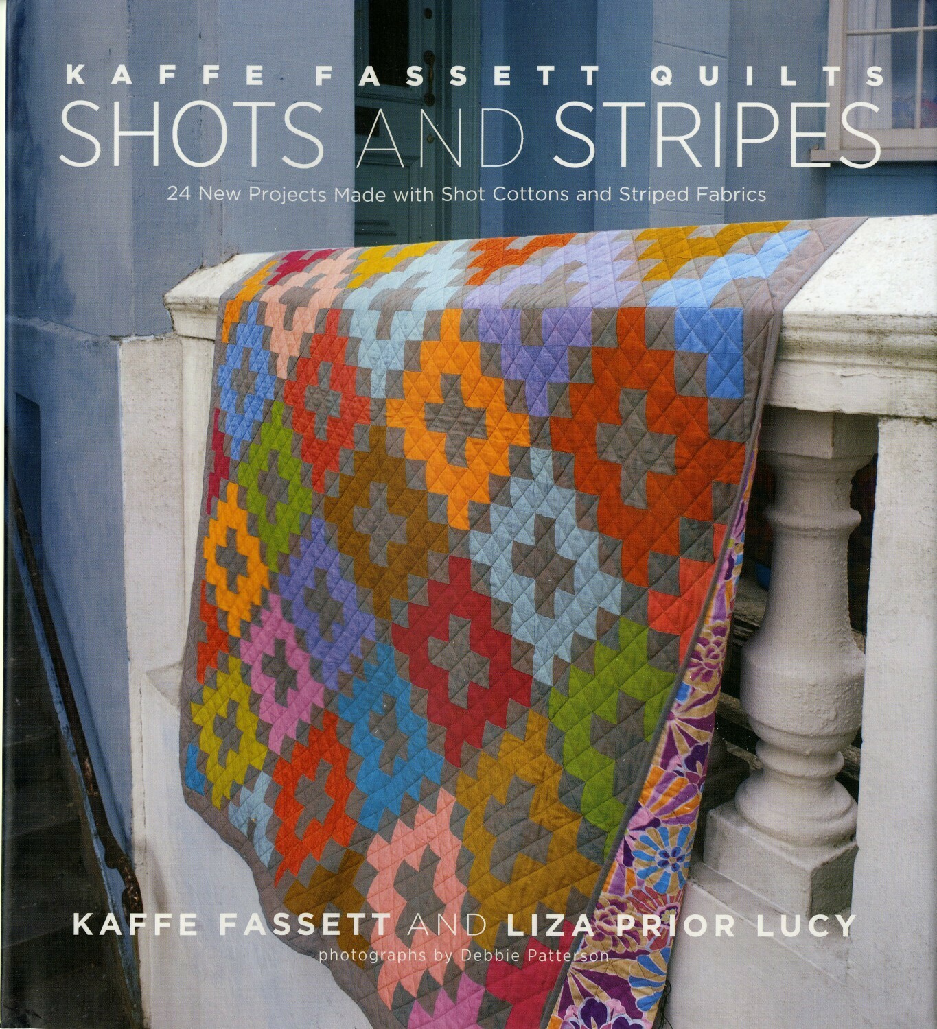 Kaffe Fassett Quilts Shots and Stripes Holly's Quilt Cabin