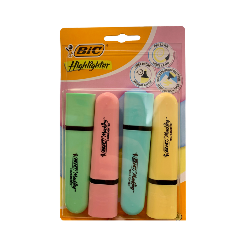 SET EVIDENZIATORI BIC