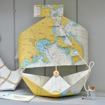 Nautical Chart Boats