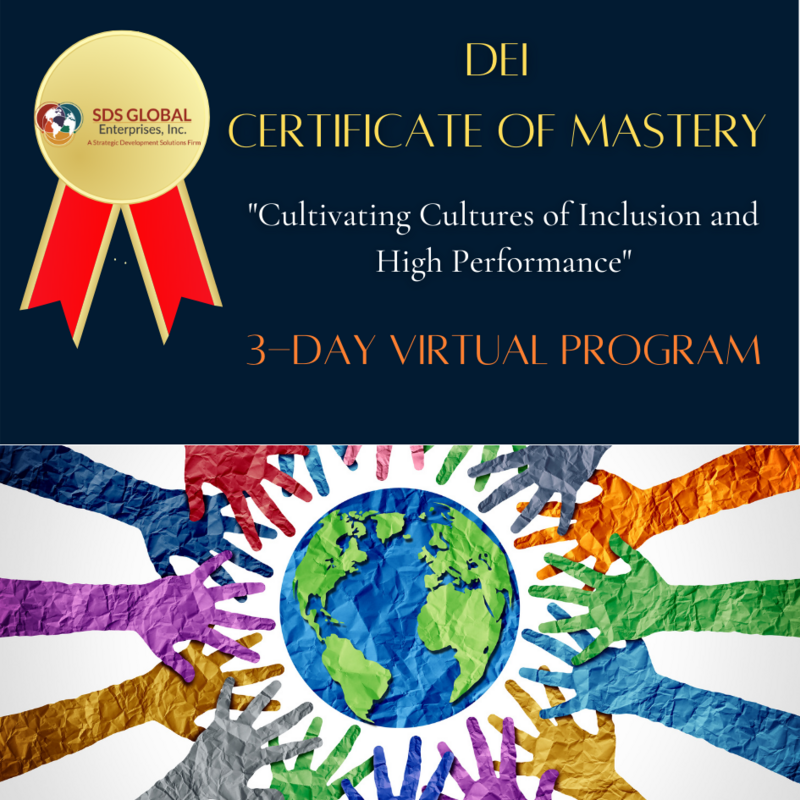 Virtual Certificate of Mastery for D, E, & I Leaders