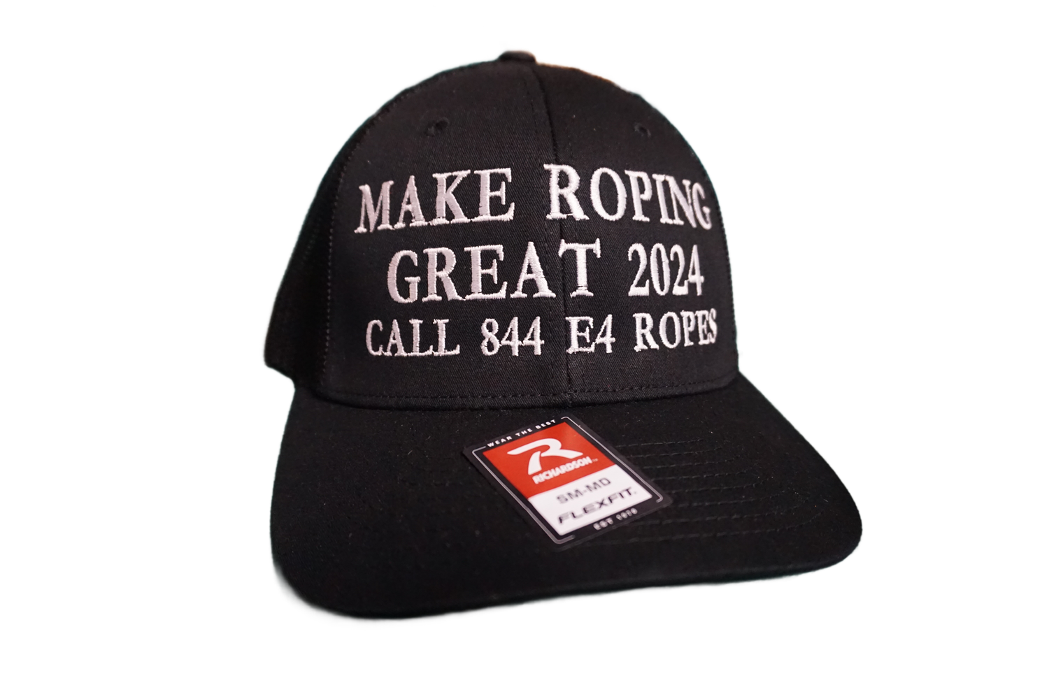 Make Roping Great Again Caps, Color: Black - S/M Flexfit