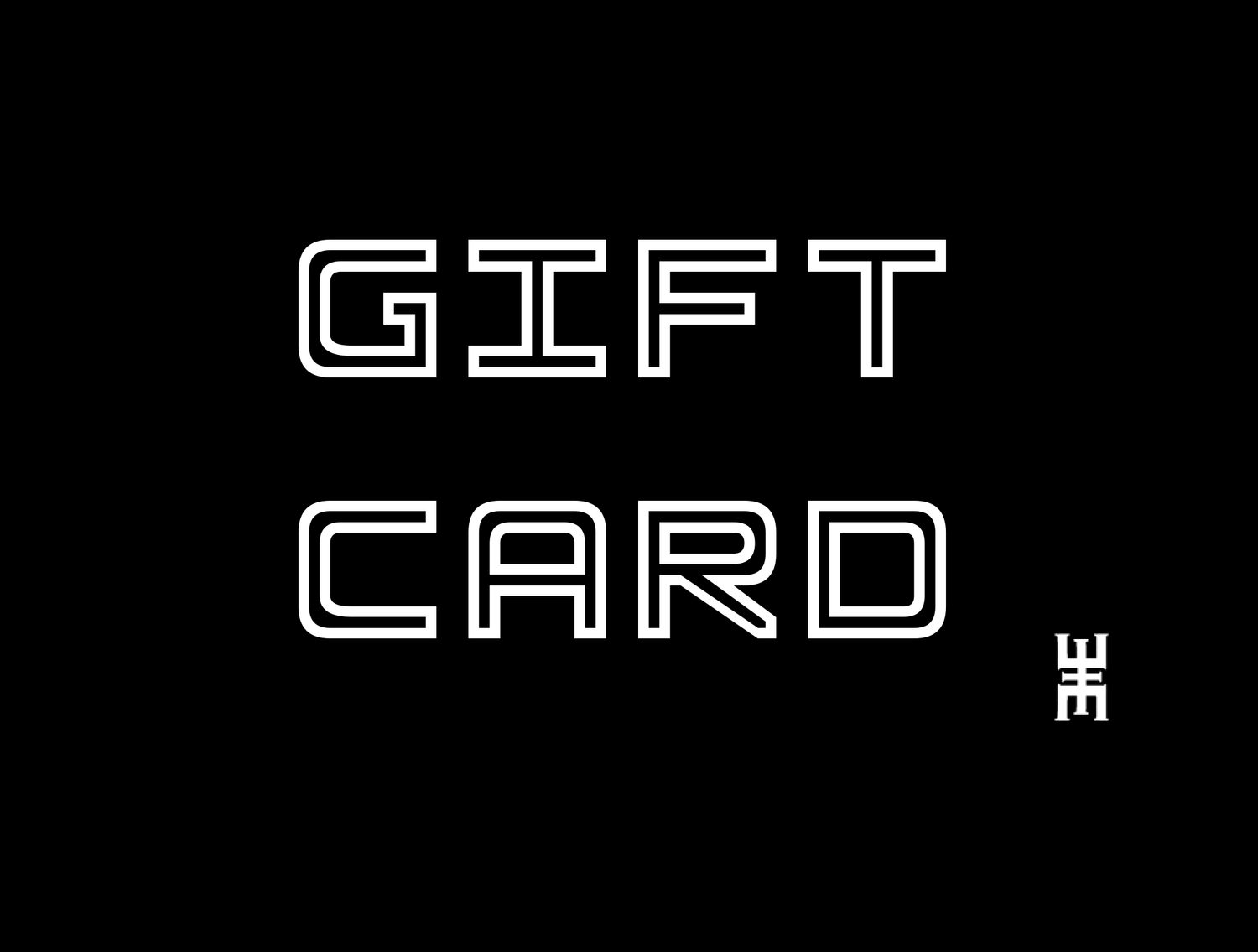 GIFT CARD