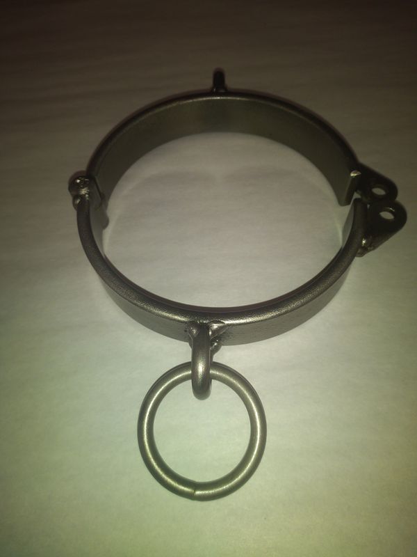 size 15 Roman Slave collar Clear