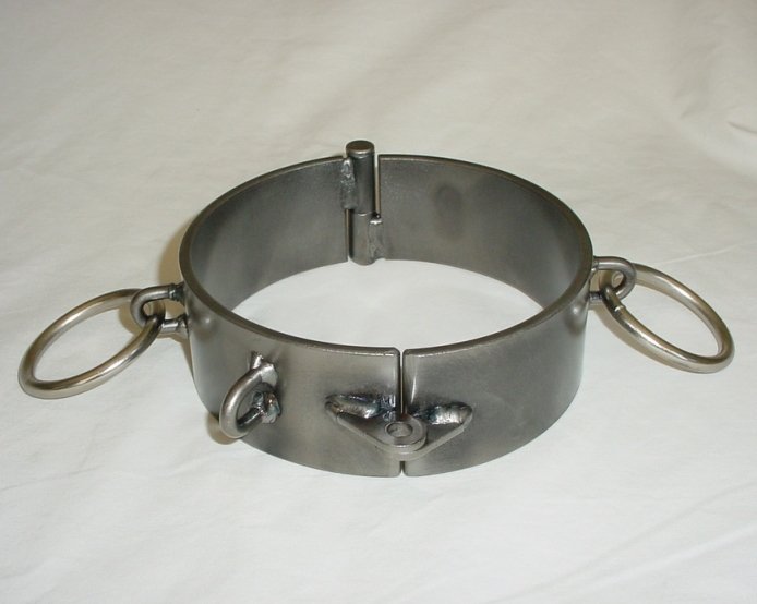 Big Bastard 2&quot; Wide 3/16&quot; Thick Bondage  Collar