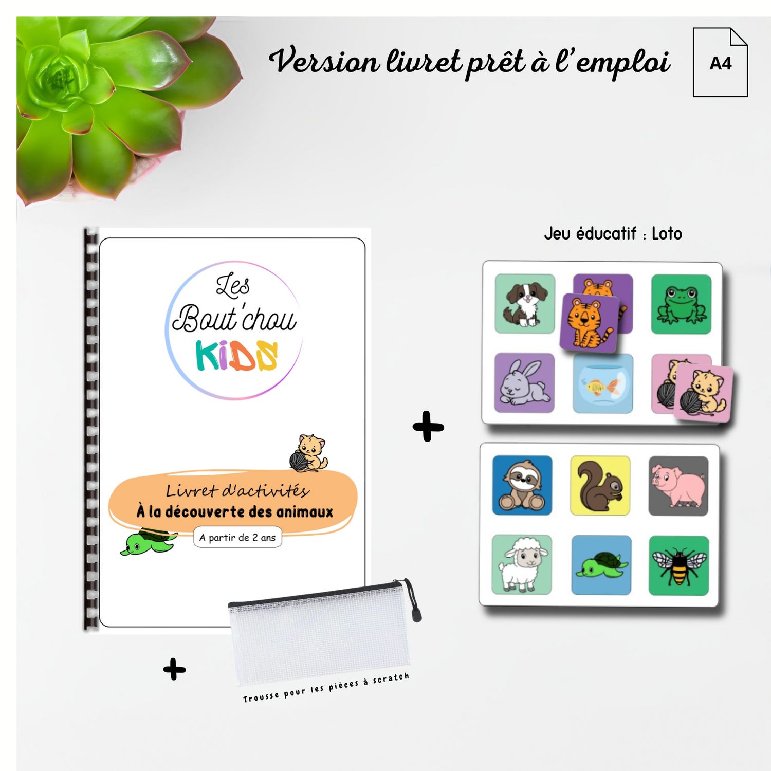 Livret d'activités - A la découverte des animaux Livret d'activités - A la découverte des animaux