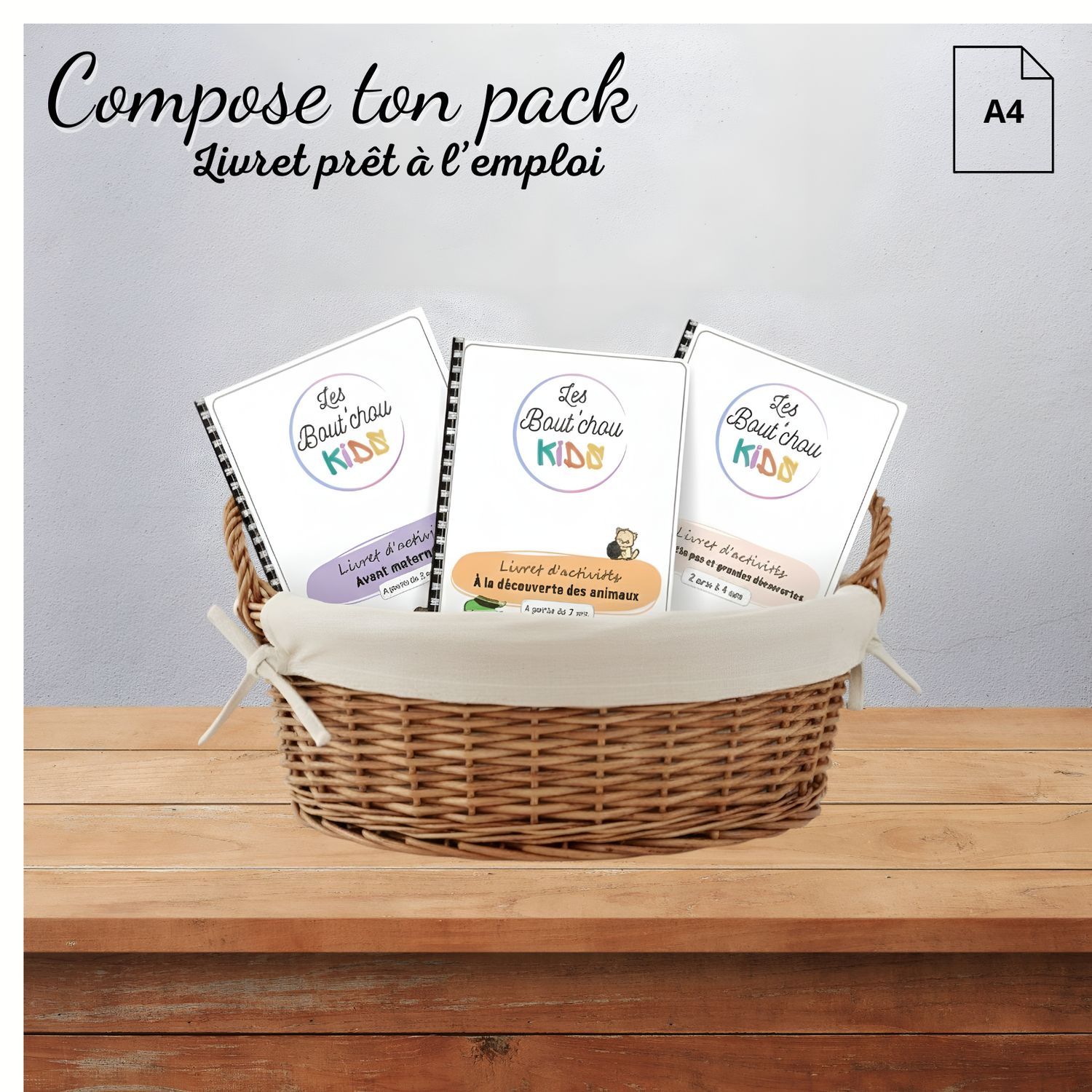 Livret d&#39;activité - Compose ton pack