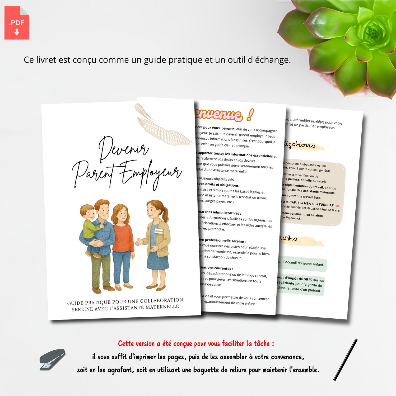 Guide- Devenir parents - employeur assistante maternelle - A4