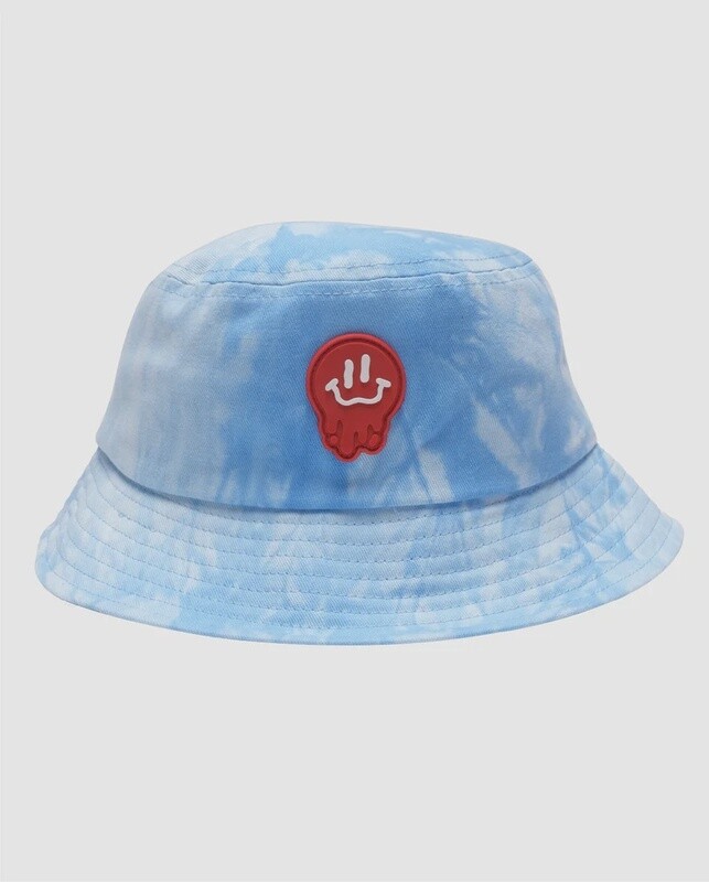 Blue Tie Dye Bucket Hat