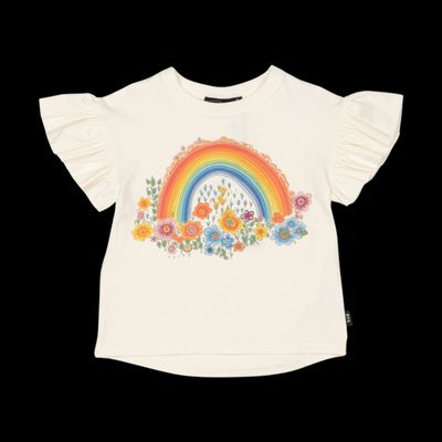 Rainbows and Flowers T Shirt
