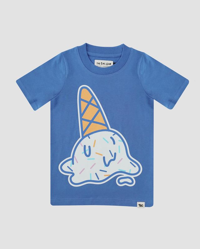 Blue Ice Cream Tee