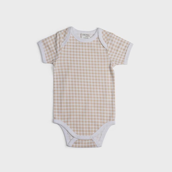 Gingham bodysuit