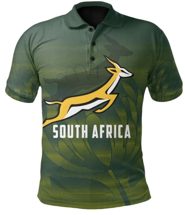 SA Rugby Springboks Polo - Go Bokke