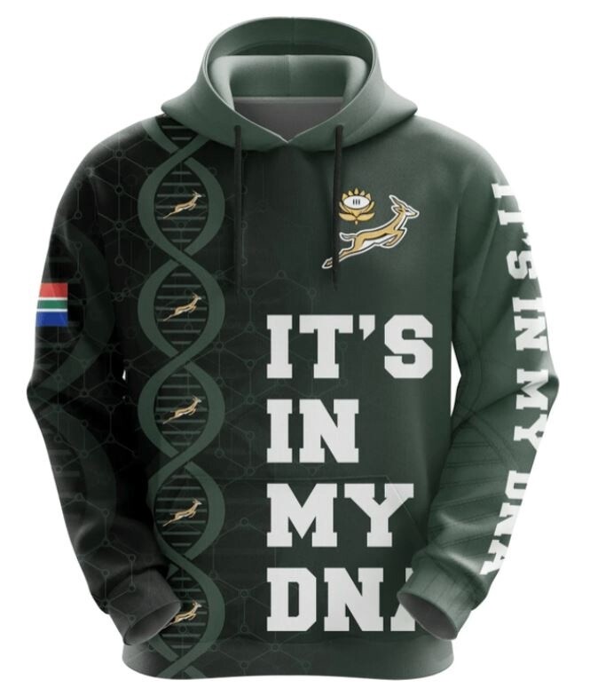 SA Rugby Supporters Hoodie - It&#39;s in my DNA - Kids