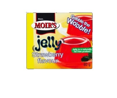 Moir's Jelly Strawberry 80g