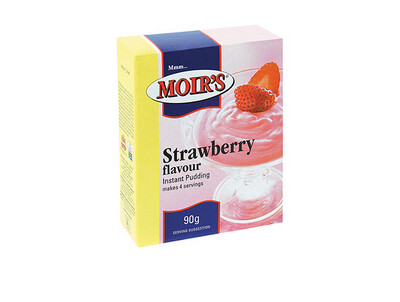 Moir's Instant Pudding Strawberry 90g