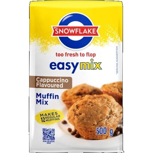 Snowflake Cappuccino Muffin Mix 500g