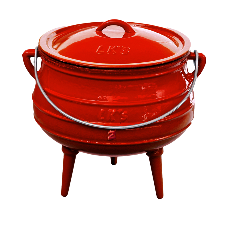 LKs 3 Legged Pots Enamel Coated