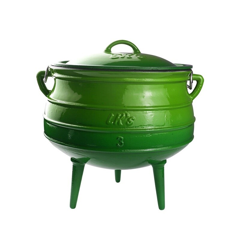 LKs 3 Legged Pots Enamel Coated