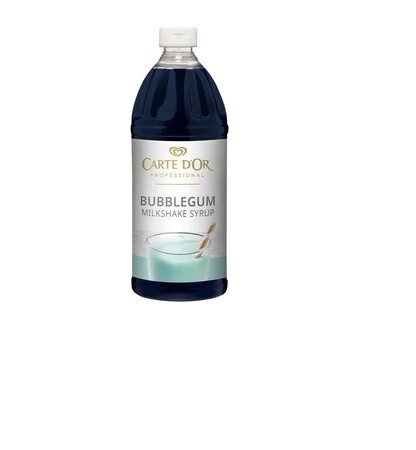 Carte D&#39;Or Milkshake Syrup Bubblegum 1l