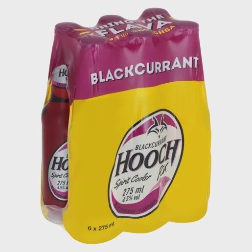 Hooch Blackcurrent 275ml 6 Pack