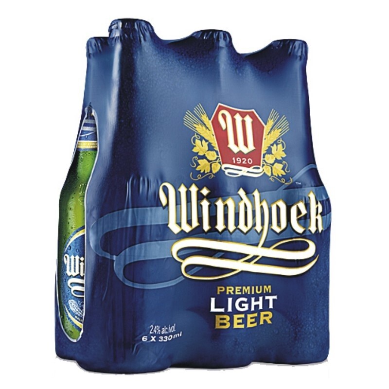 Windhoek Light 330ml - 6Â Pack